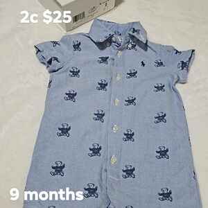 Ralph LAUREN  Bear Print